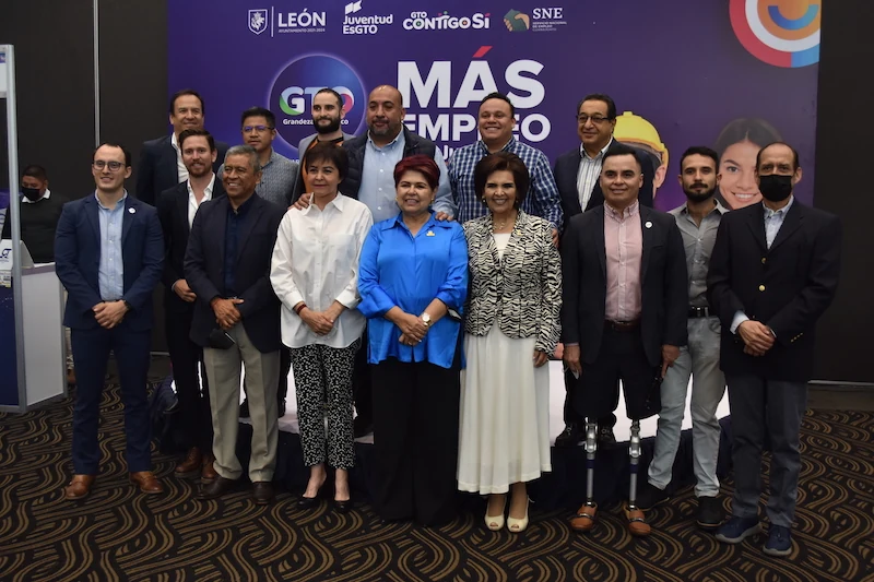 Inauguración de la Feria Más Empleo con JuventudEsGTO en León